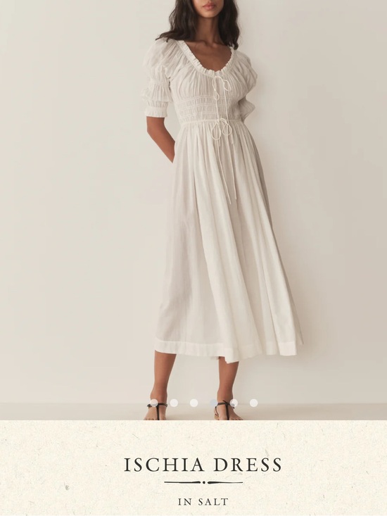 Doen Dresses & Skirts - Doen Ischia Midi Dress in Salt